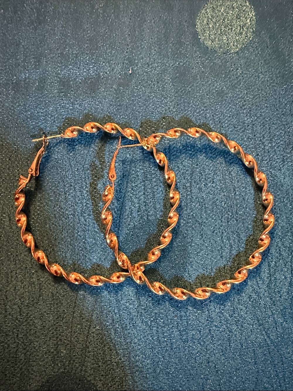 Gold-Tone Twisted Hoop Earrings - Women Jewelry